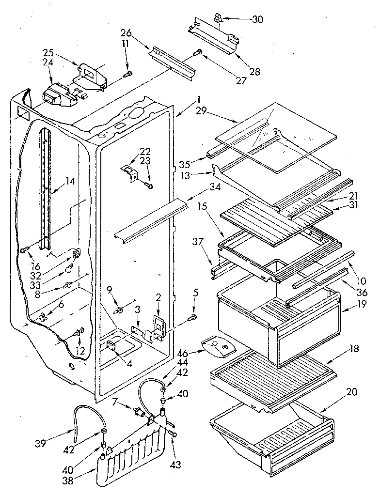Refrigerator liner