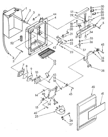 Dispenser front
