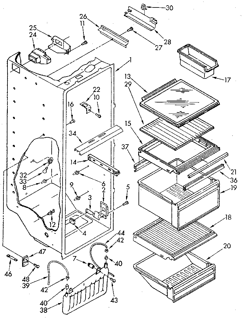 Refrigerator liner