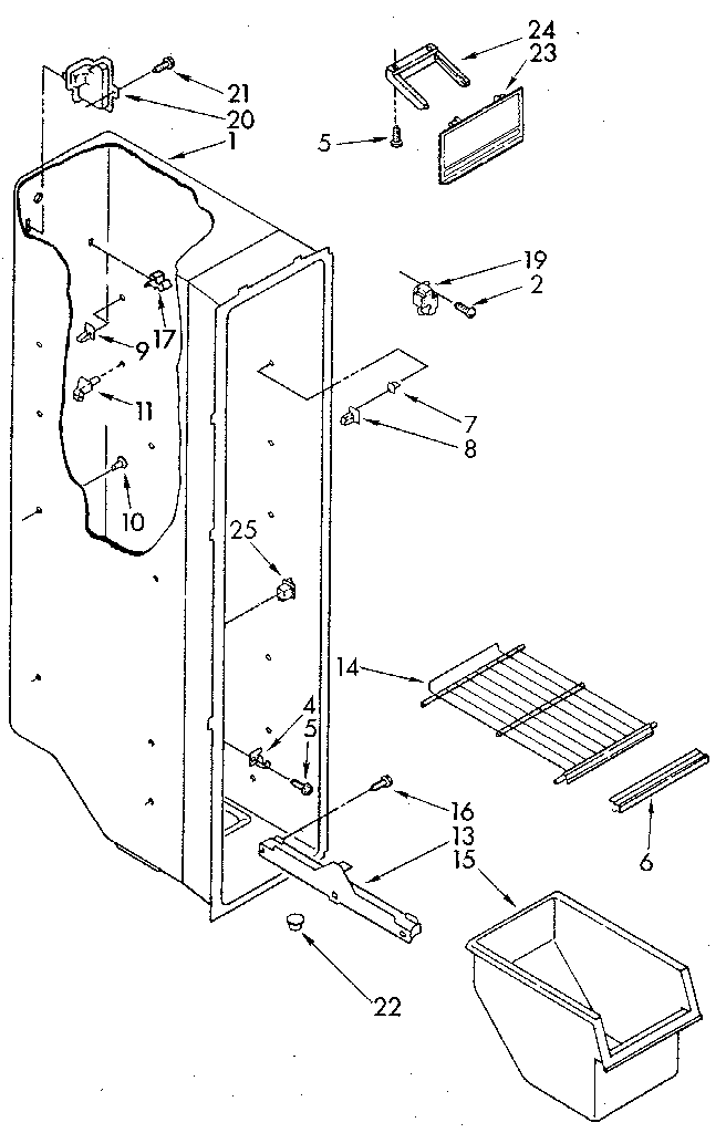 Freezer liner