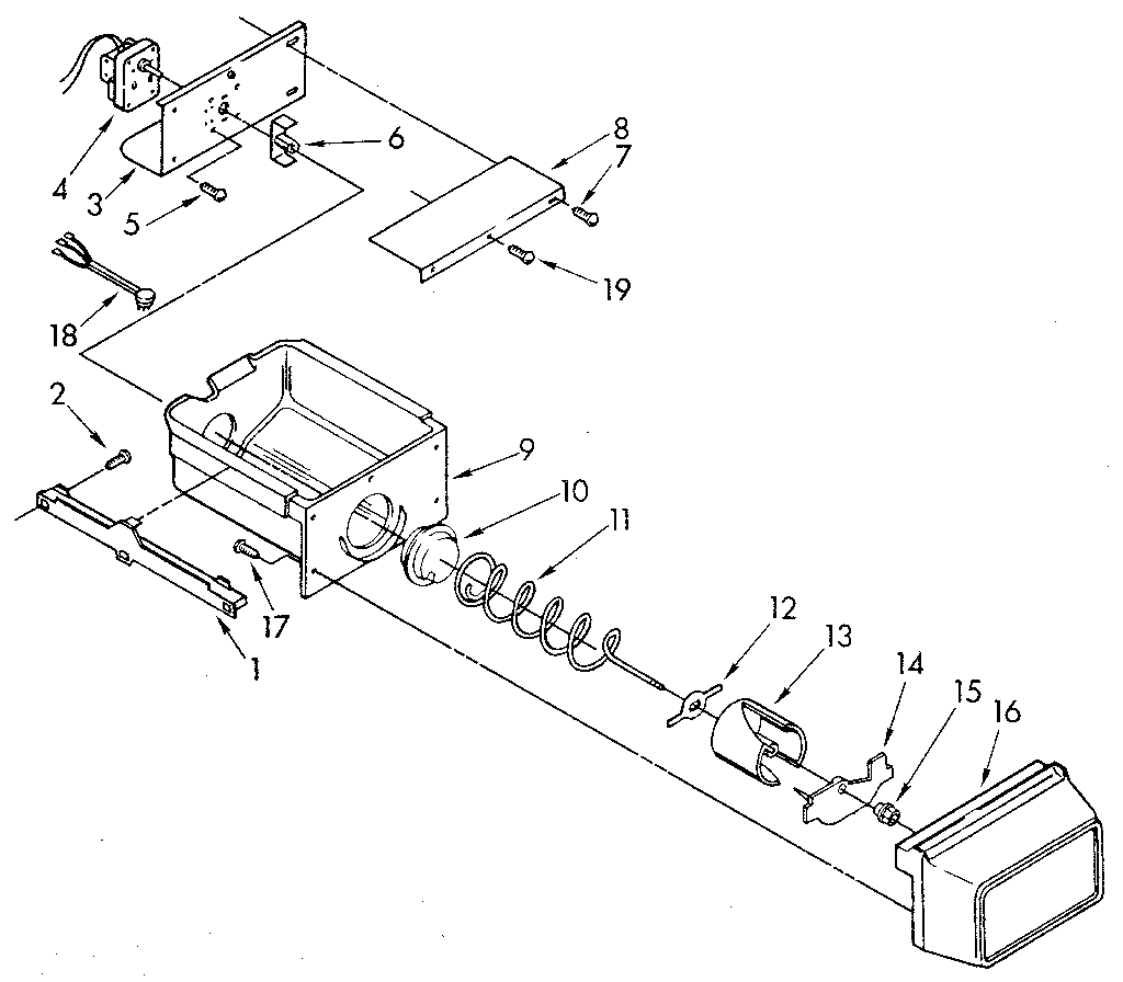 Freezer interior