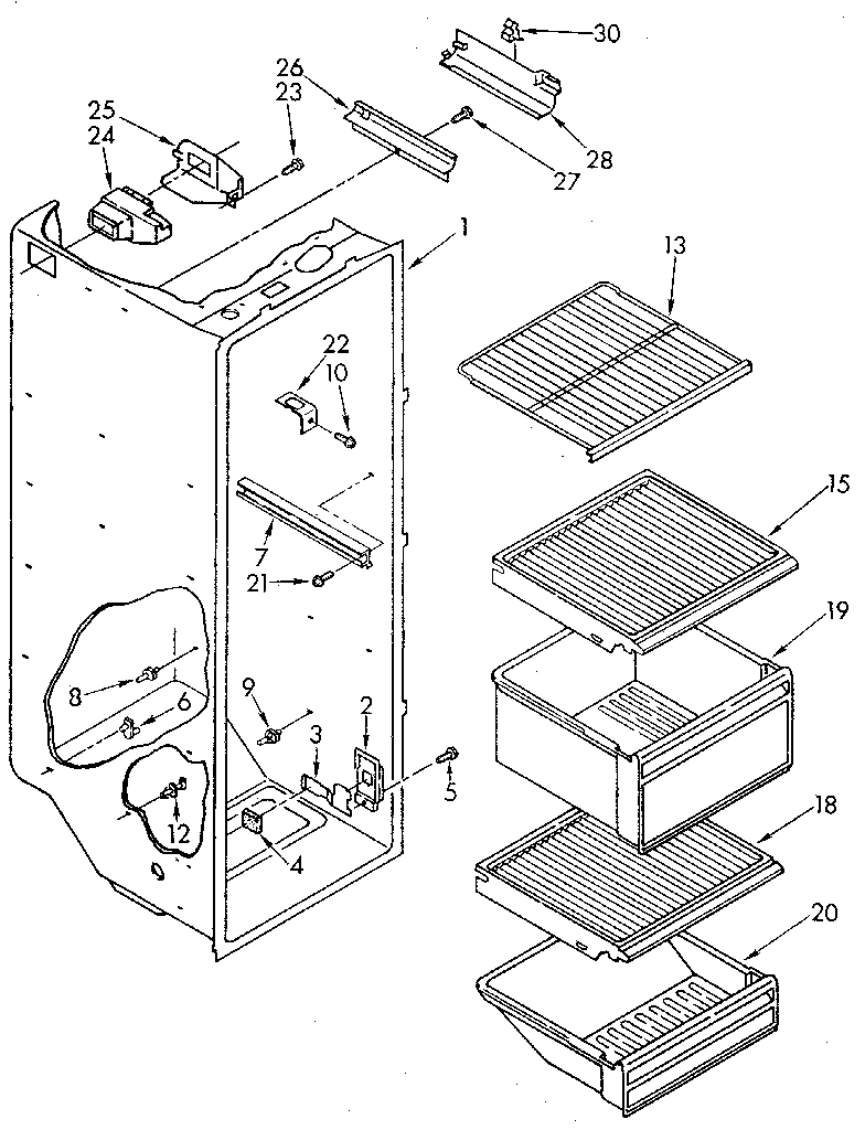 Refrigerator liner