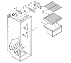 Kenmore 1069400080 refrigerator liner diagram