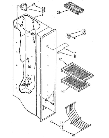 Freezer liner