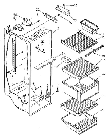 Refrigerator liner