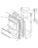Refrigerator door