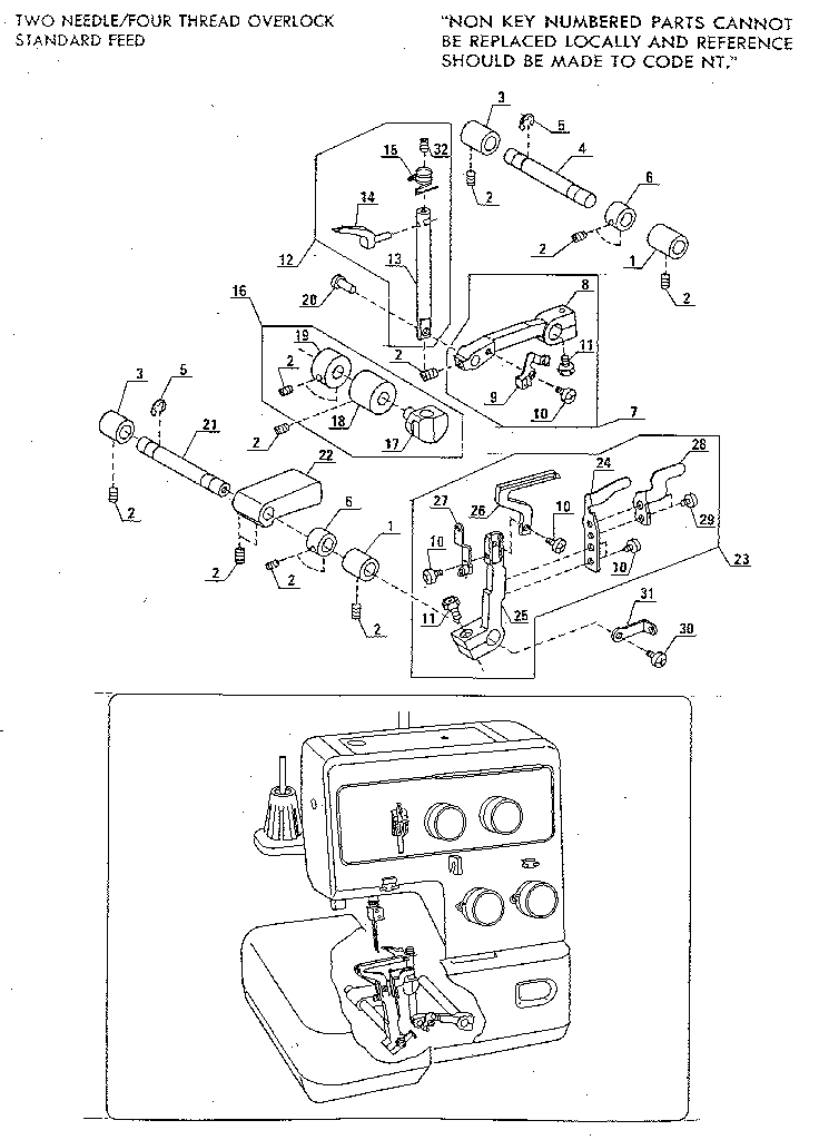 LOOPER AND CRANK SHAFT