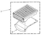 Kenmore 11087984710 dry rack diagram