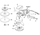 Craftsman 315115051 sanding disc assembly diagram