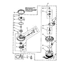 Kenmore 6651779580 pump and motor diagram
