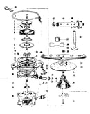 Motor, heater, and spray arm
