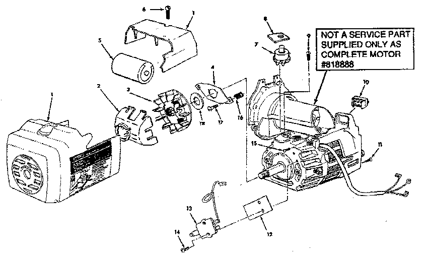 Motor 818888