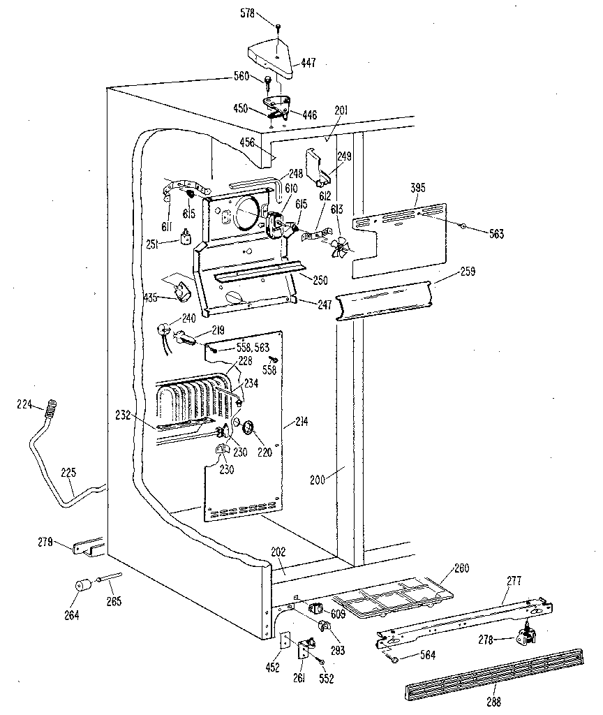 Freezer section
