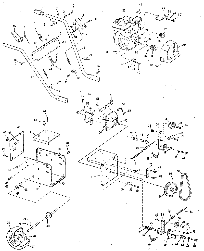 Handel and engine