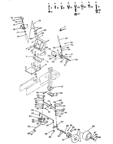 Steering and front axle