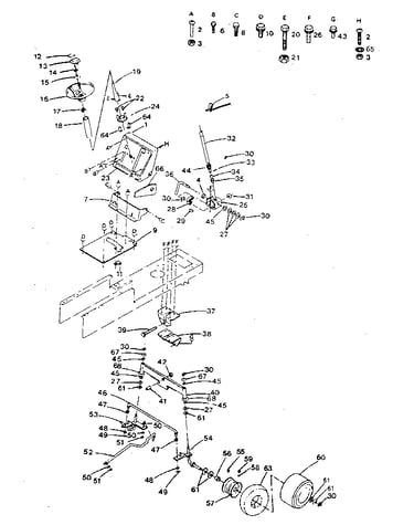 Steering and front axle