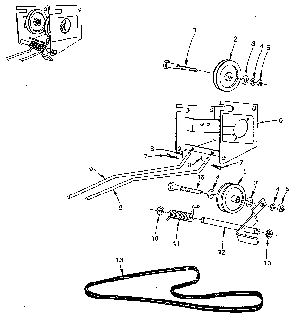 Idler assembly