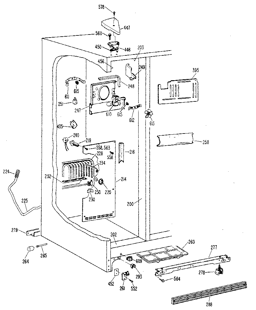 Freezer section