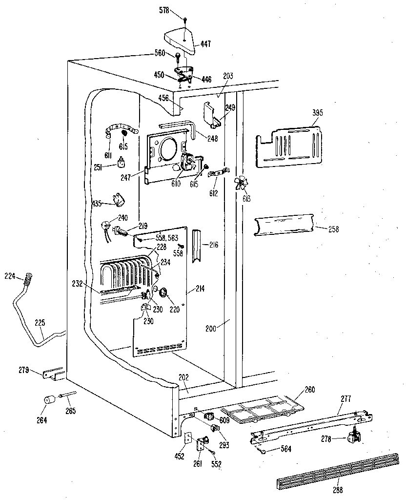 Freezer section