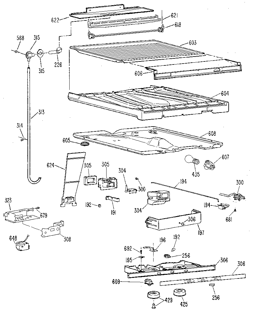 Compartment separator