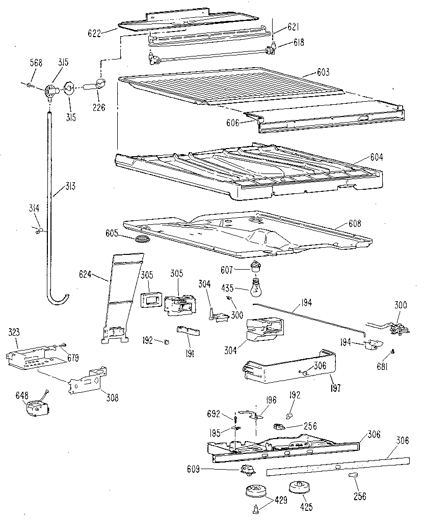 Compartment separator