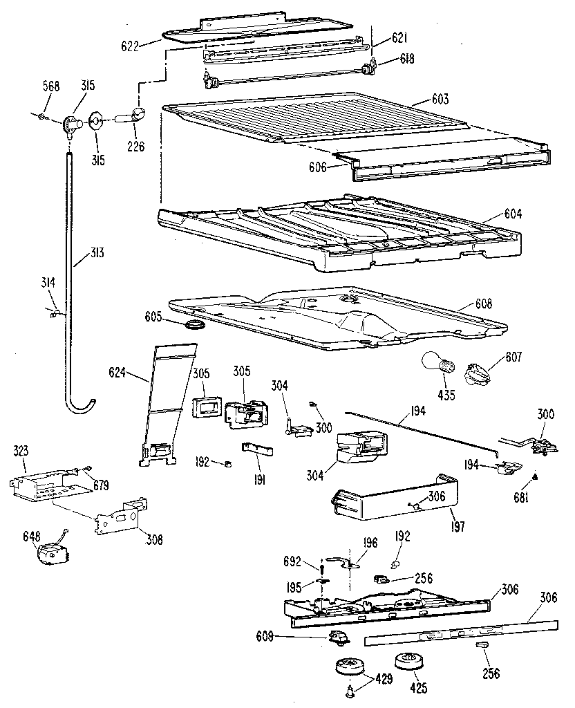 Compartment separator