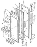 Refrigerator door
