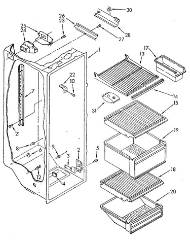 Refrigerator liner