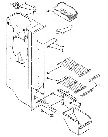Freezer liner