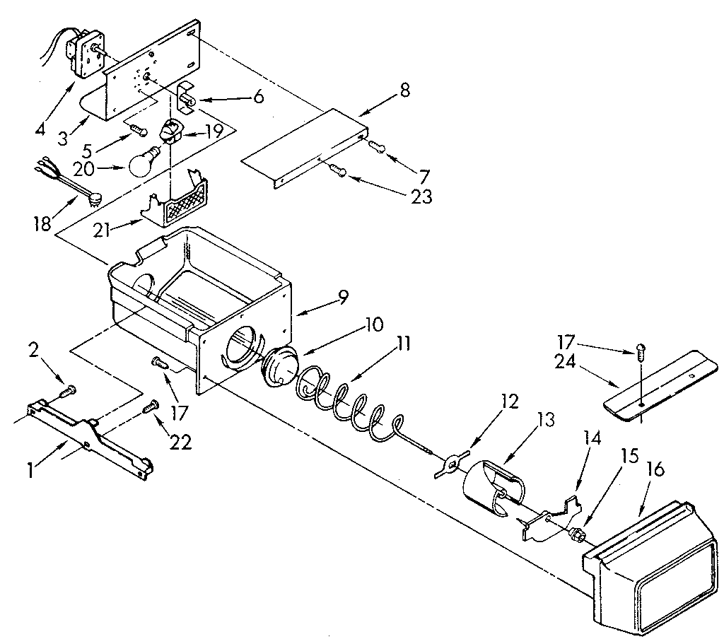 Freezer interior