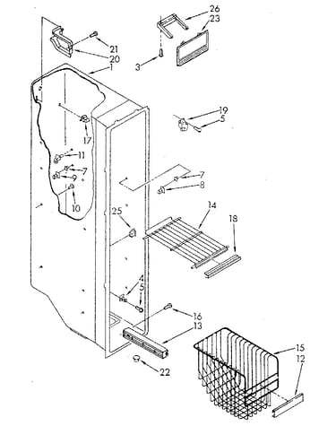 Freezer liner