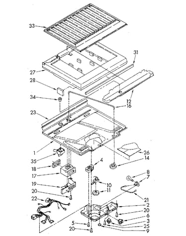 Compartment separator