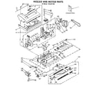 Kenmore 1163927280 nozzle and motor diagram