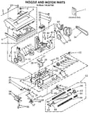 Nozzle and motor