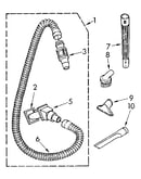 Hose and attachment