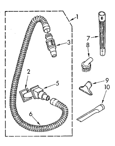 Hose and attachment