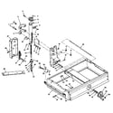 Craftsman 113197250 figure 2-base and column assembly diagram