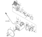 Craftsman 113197210 figure 3-yoke and motor assembly diagram