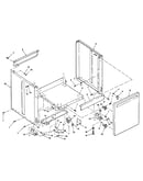 Figure 9 - parts list 23" cabinet (mdl 113.197210 only)