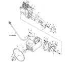 Craftsman 113197610 figure 3 - yoke and motor assembly diagram