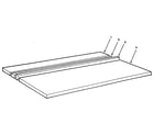 Craftsman 113197610 figure 6 - table assembly diagram