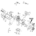 Tecumseh HSK840-8204 replacement parts diagram