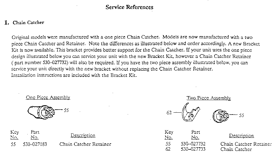 SERVICE REFERENCE