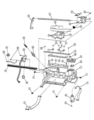 Hewlett-packard printer deskjet printer (2276a & 2277a)
