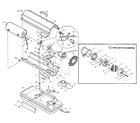 Kenmore 583356012 functional replacement parts diagram