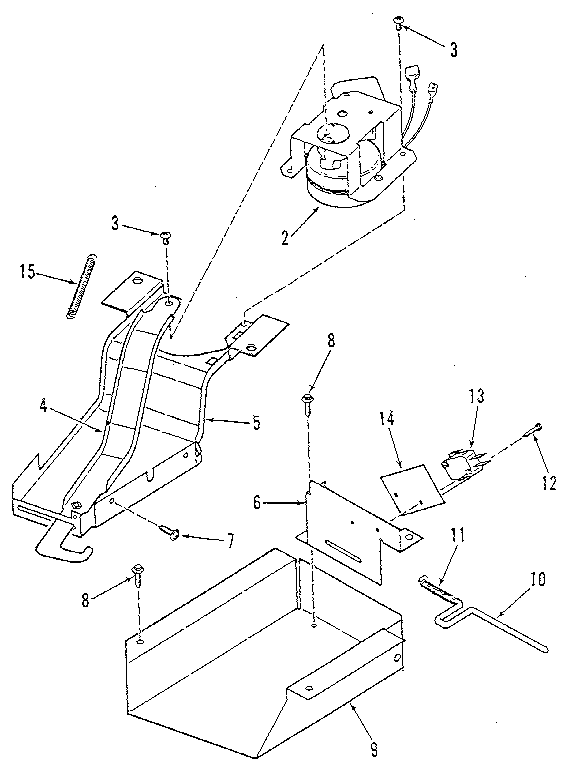 Door lock section