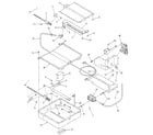 Kenmore 9113658814 broiler and oven burner section diagram