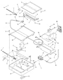 Broiler and oven burner section