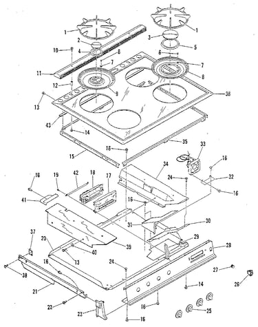 Main top section