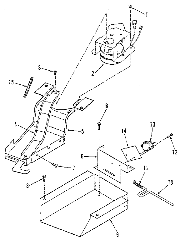 Door lock section